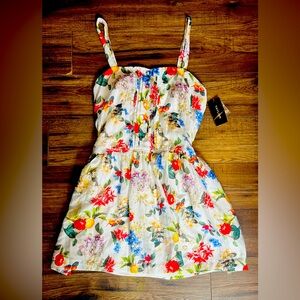 Floral Sun Dress Size 14, new with tags